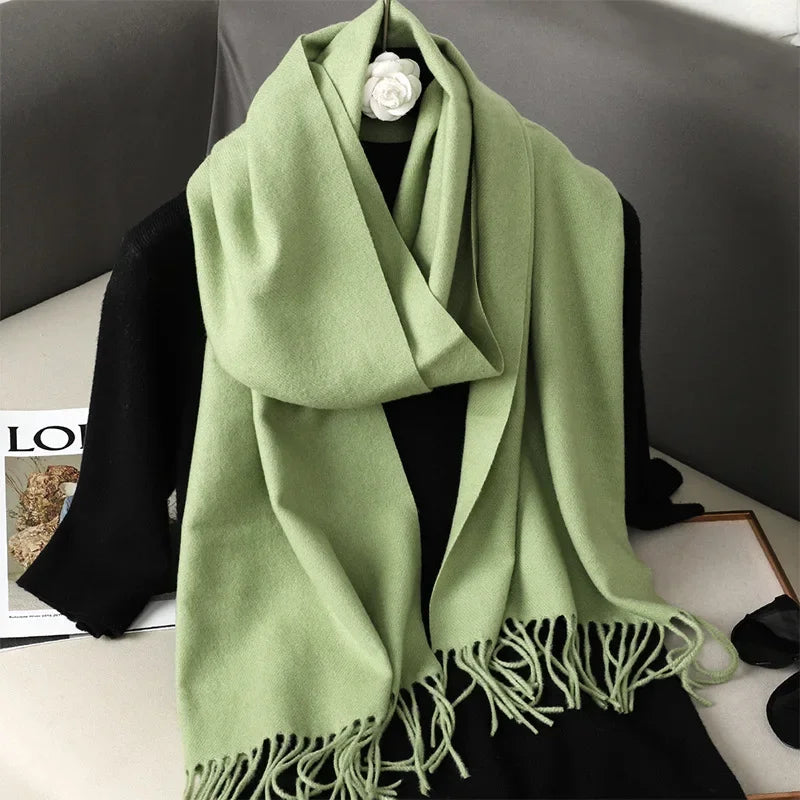 Scarf Warm Thicken Cashmere Shawl Scarves