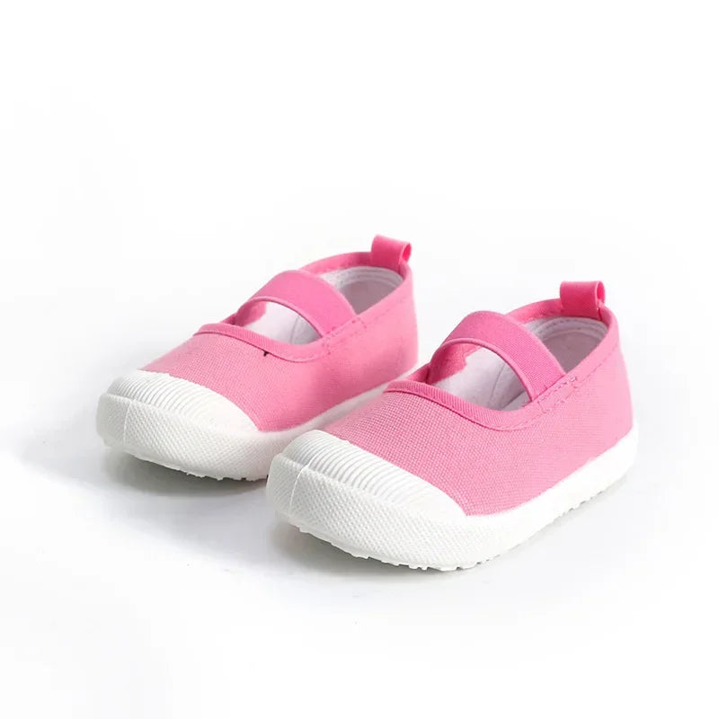 Baby Girl Canvas Sneakers