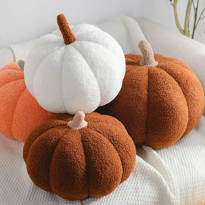 Soft Cute Pumpkin Shaped Pillow Nordic Style
