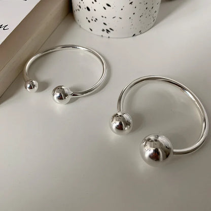 925 Sterling Silver Bangle Bracelet Set