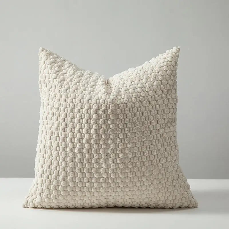 Soft velvet double-sided design sofa cushion cover