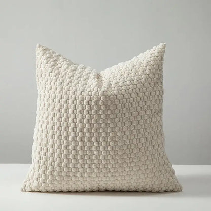 Soft velvet double-sided design sofa cushion cover