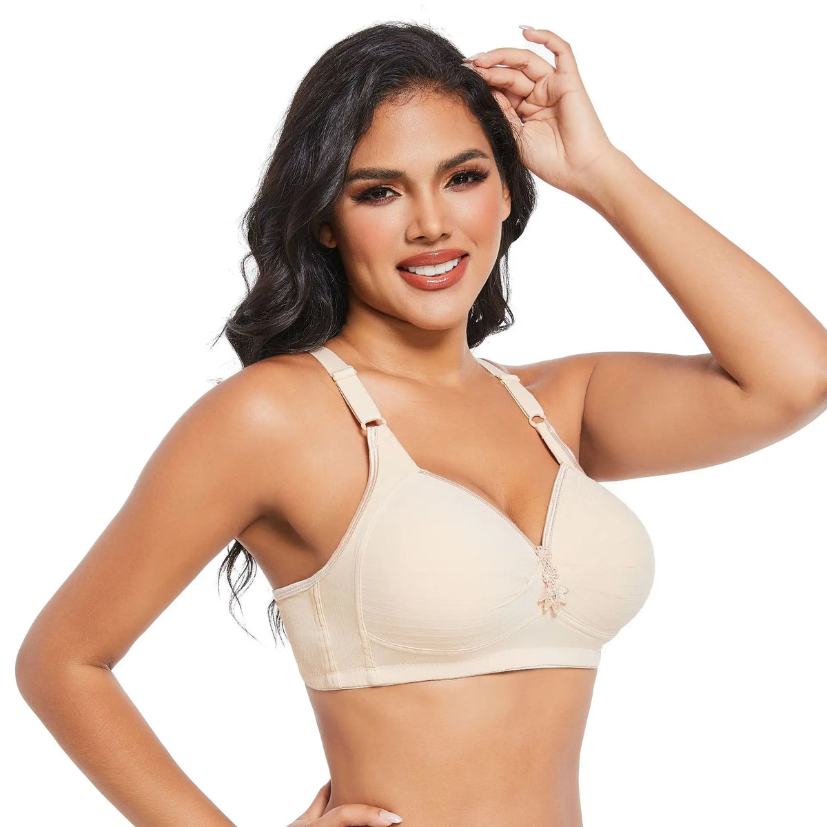Soft Stretch Daily Thin Molded Cup Brassiere Shaping Bra