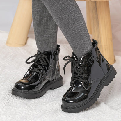 Waterproof PU Leather Toddler Boots