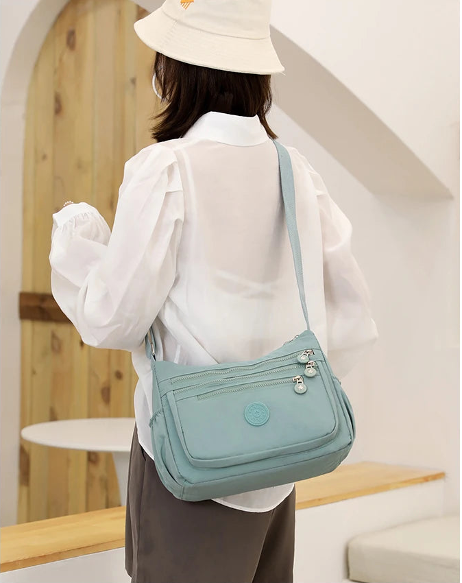 Shoulder Crossbody Waterproof Nylon Handbag