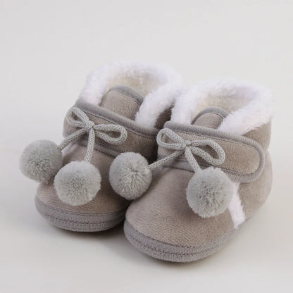 Newborn Baby Girls Boys Soft Snow Boots