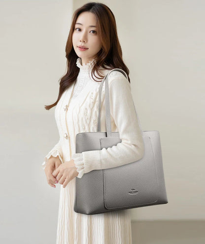 Genuine Soft Pu Leather Hand Luxury Tote Bag