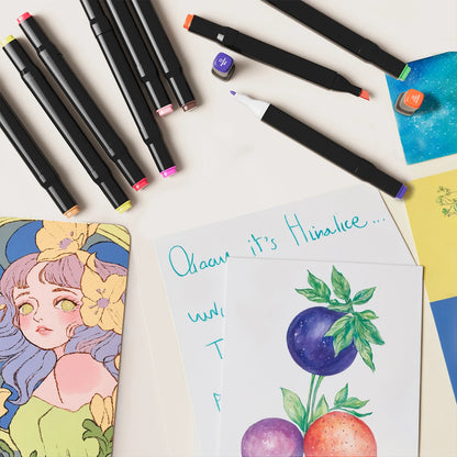 24/48/80/120/168/262 Colors Professional Drawing Markers