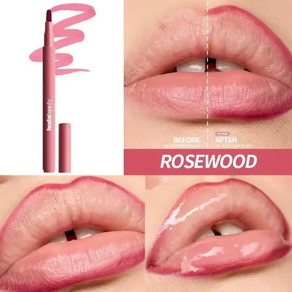 Velvet Brown Lip Liner Pencil Nude Matte Waterproof Non-stick Cup Cherry