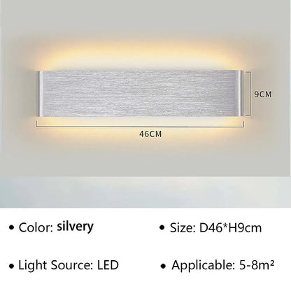 Modern LED Wall Lamp for Bedside Living Room Stairs Aisle