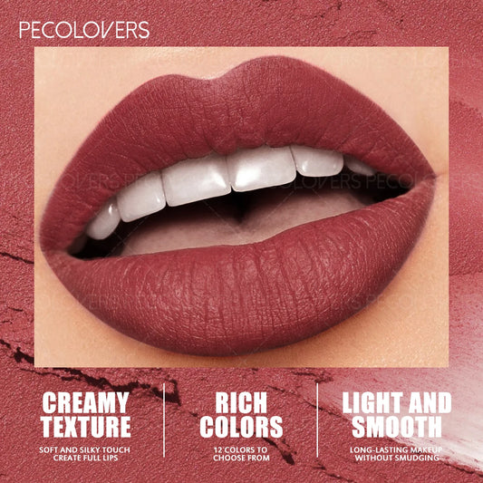 Smooth Lip Glaze Waterproof Moisturizing Matte Lipstick