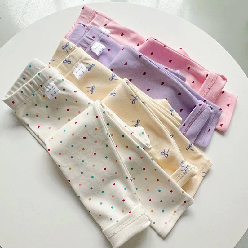Autumn Winter Thick Cotton Elastic Slim Toddler Tights Baby Leggings