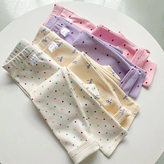 Autumn Winter Thick Cotton Elastic Slim Toddler Tights Baby Leggings