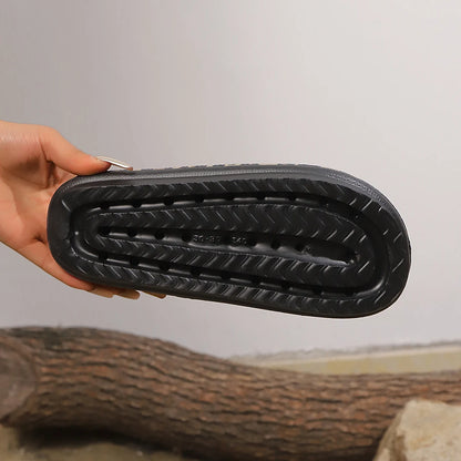 DANA Leopard Print Slippers