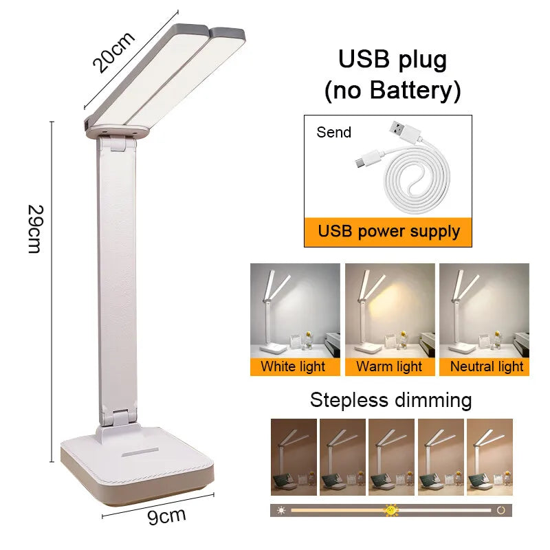 USB Desk Lamp Touch Night Light
