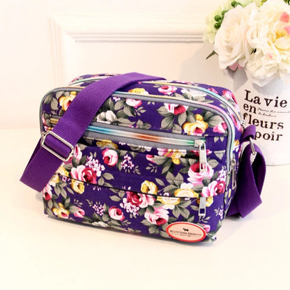 Multiple Pockets Shoulder Bags Canvas Messenger Bags