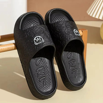 Summer Little Bear Non-slip Soft Dormitory Slippers