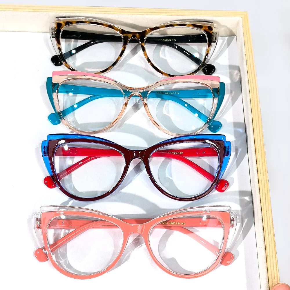 Cat Eye Reading Glasses Retro Presbyopic Glasses Vintage Readers