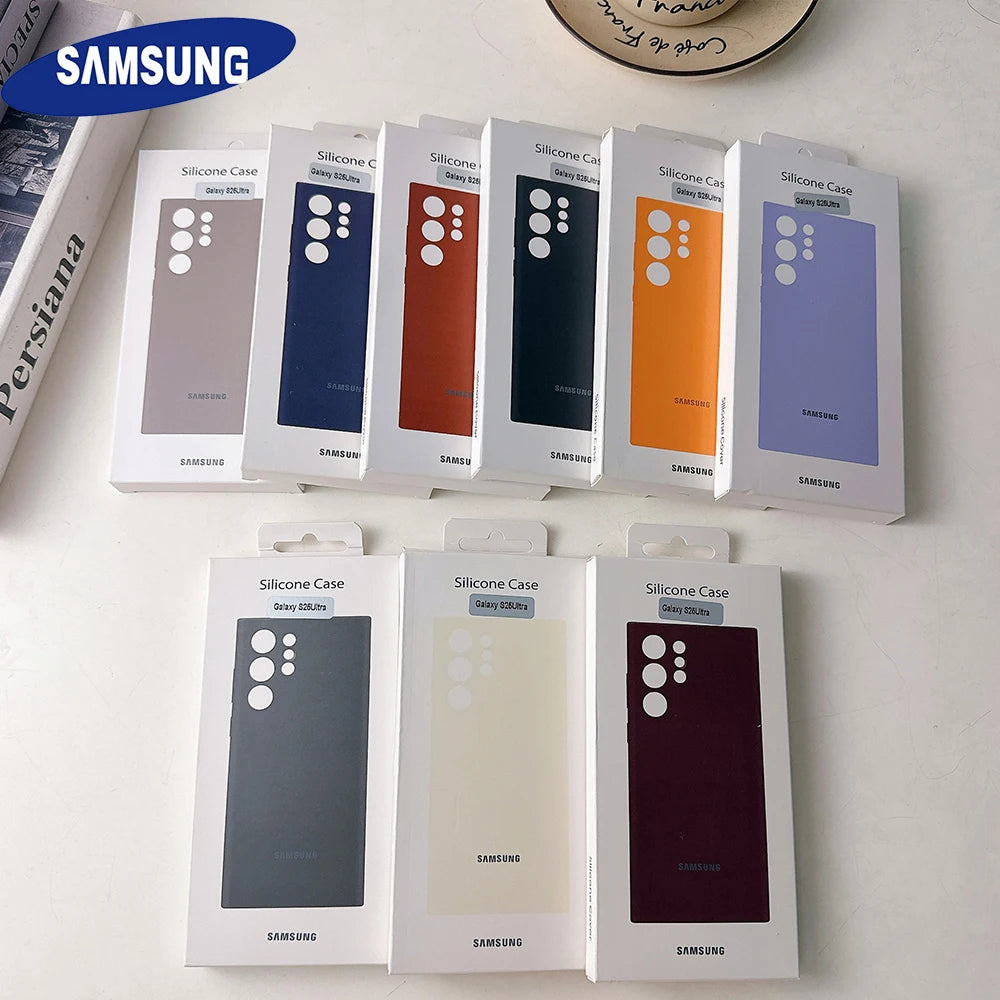 Original Liquid Silicone SAMSUNG Case