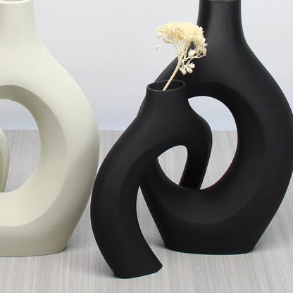 A Set of Bohemian Style Art Vases