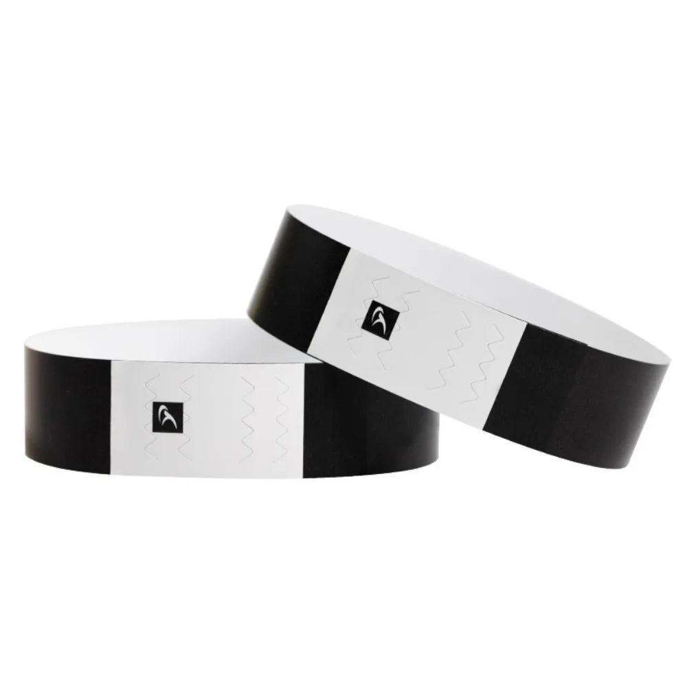 100Pcs Paper Tyvek Wristbands Waterproof