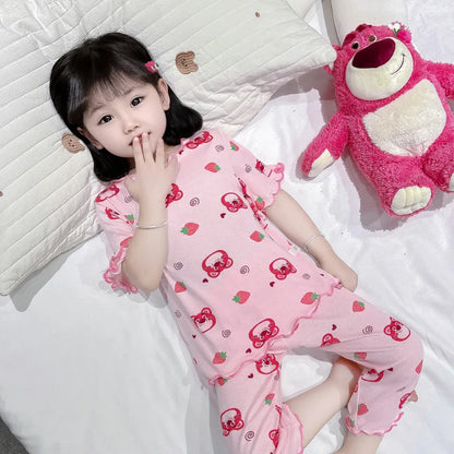 Hello Kitty Cartoon Anime pajama Set