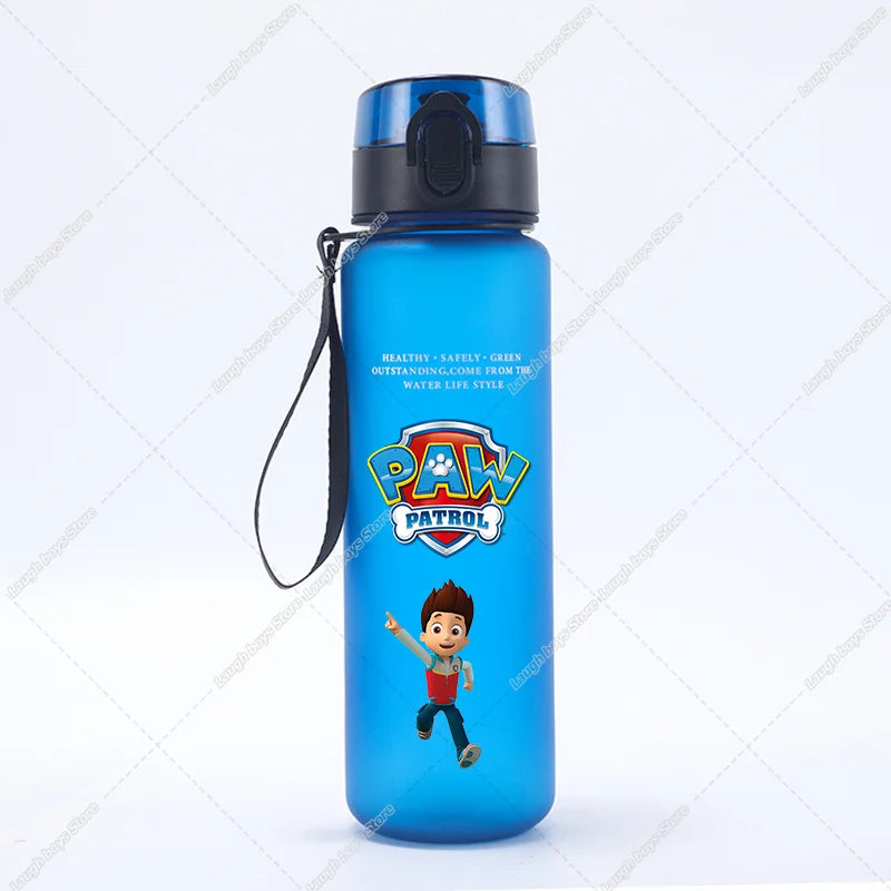 650ML PAW Patrols Boys Water Bottle Cartoon Anime Leak Proof Sports Bottles