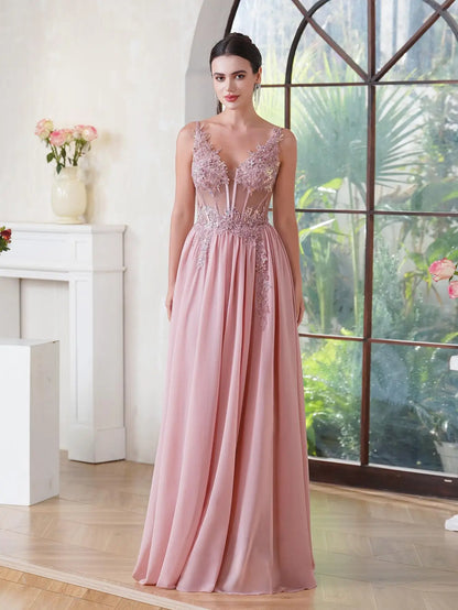 Spaghetti Straps Evening Dresses