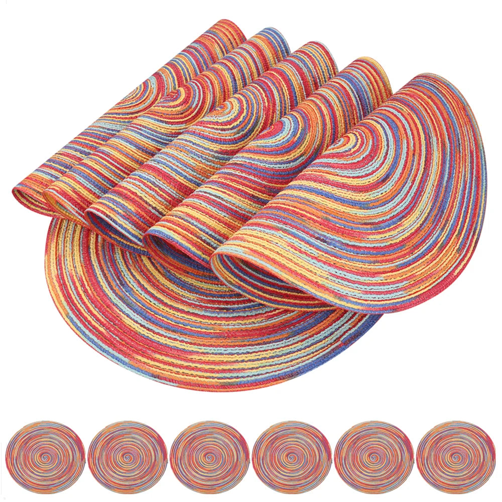 Dining Table 34cm Woven Heat Resistant Place Mats