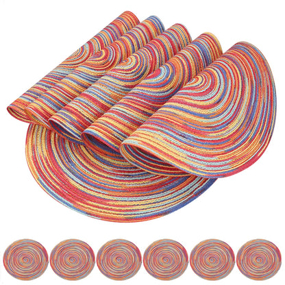 Dining Table 34cm Woven Heat Resistant Place Mats