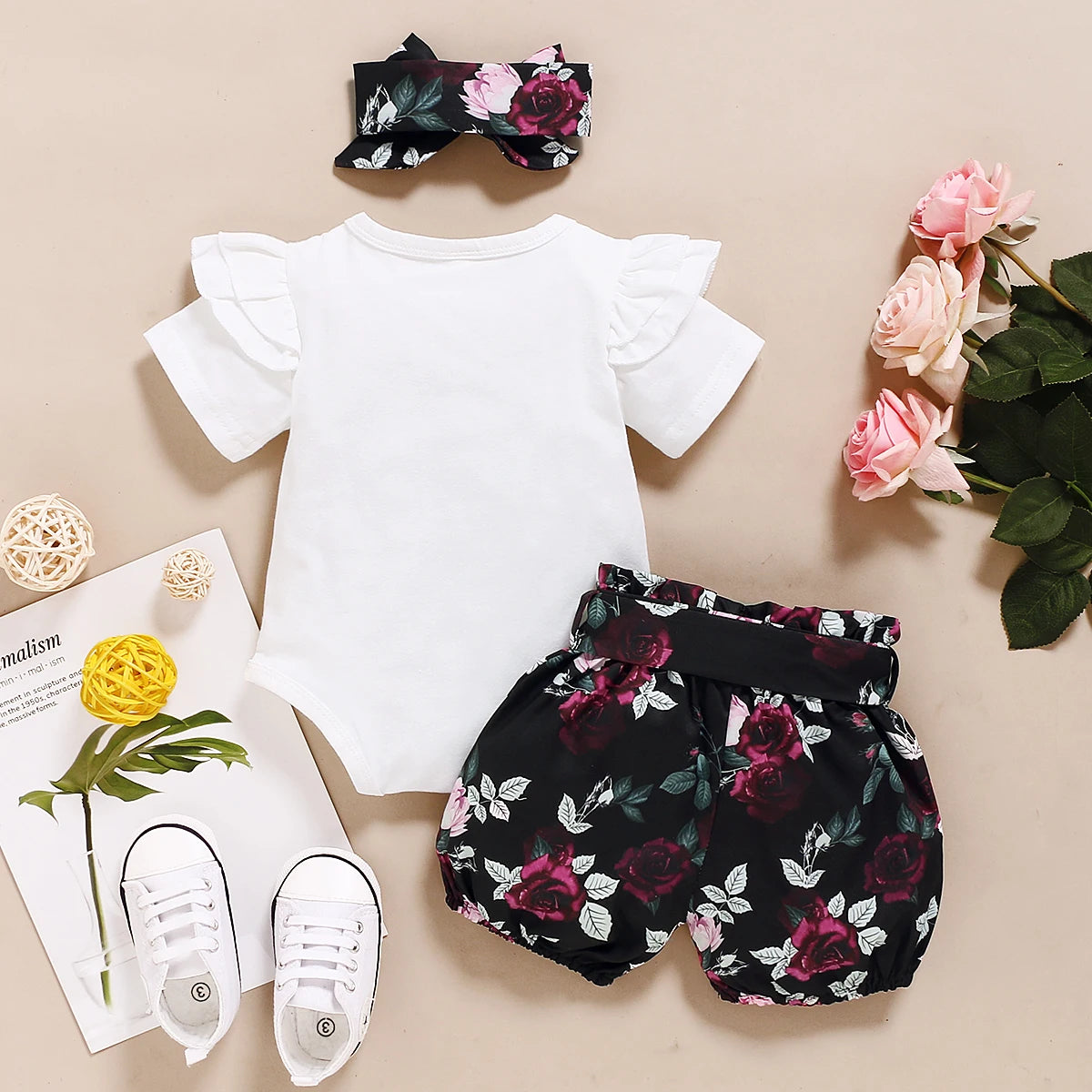 0-18Months Infants Short Sleeve Toddler Set