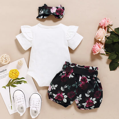 0-18Months Infants Short Sleeve Toddler Set