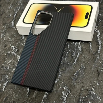 Carbon Fiber Wireless Magsafe Samsung Case Cover