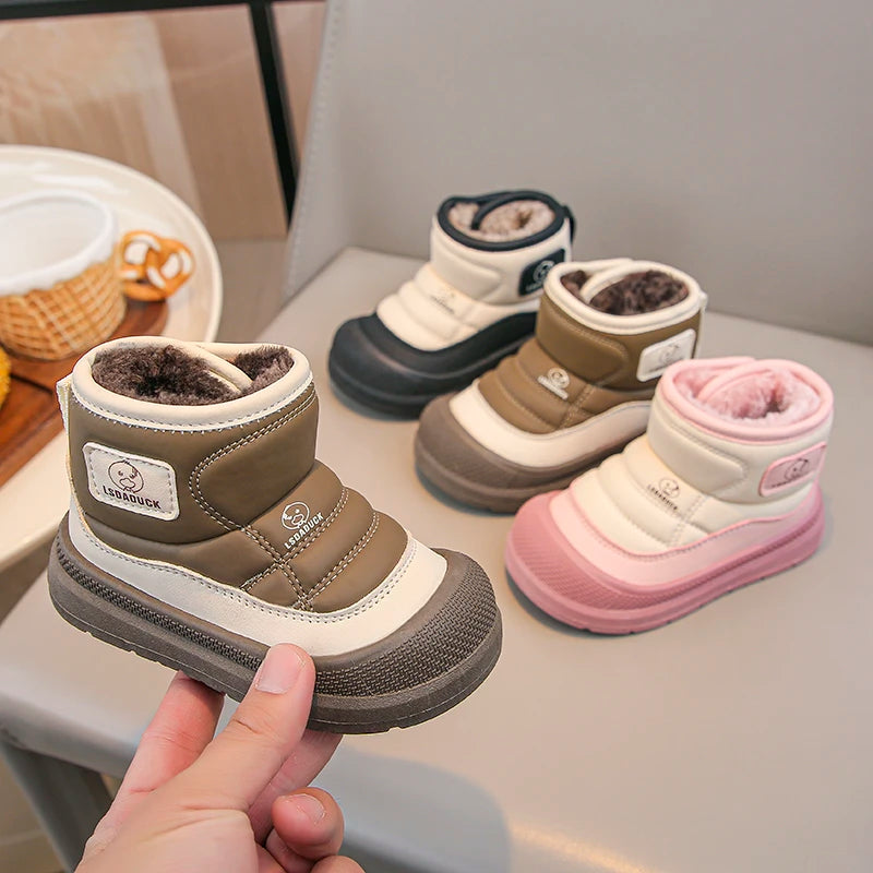 Plush Snow Thick Warm Cotton Waterproof Boots