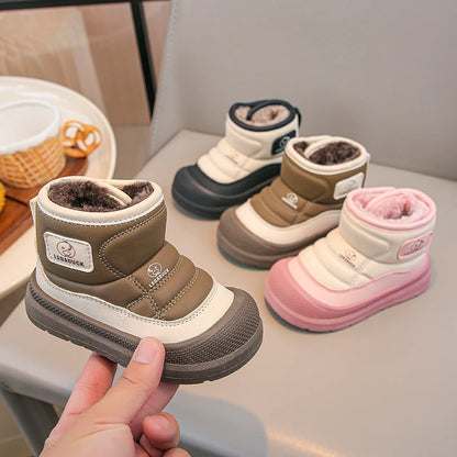 Plush Snow Thick Warm Cotton Waterproof Boots