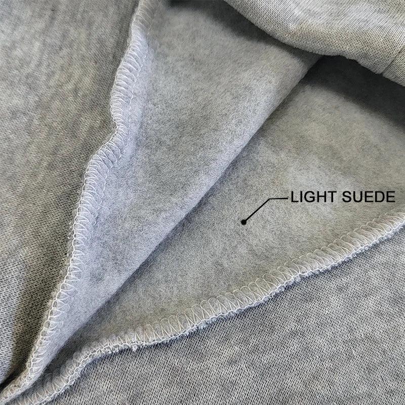 Knee-Length Pockets Warm Sweat Shirt Long Sleeve Dress