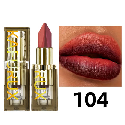 Glitter Two-tone Black Matte Lipsticks