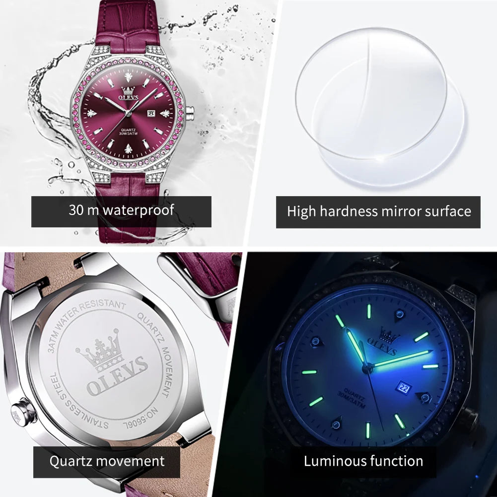 Quartz Leather Casual Watch
