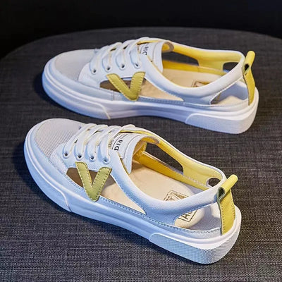 Korean Fish-mouth Metal Decorative Transparent sandals