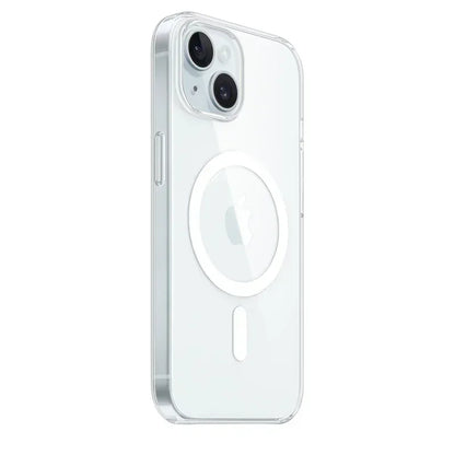 Original Magnetic Clear Case for iPhone 17 mini Funda for Magsafe Silicone Transparent Cover