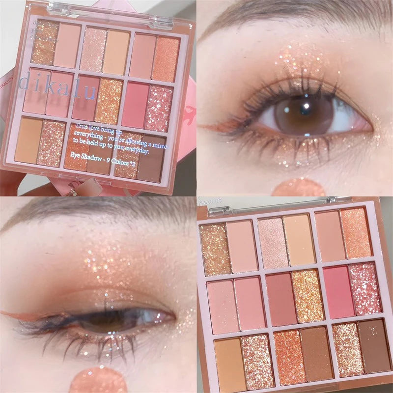 18Color Eyeshadow Palette Gliter for Eyes Shadow