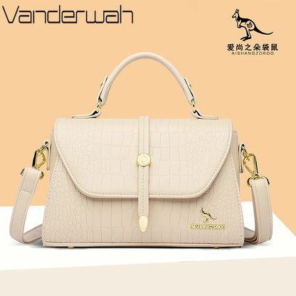 Crocodile Leather Crossbody Shoulder Messenger Sac Luxury Handbags