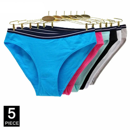 Seamless Underwear String Bikini Panties Period Sexy Thongs 5 pcs/set
