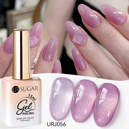 SUGAR Jelly Milky White Translucent Gel Polish
