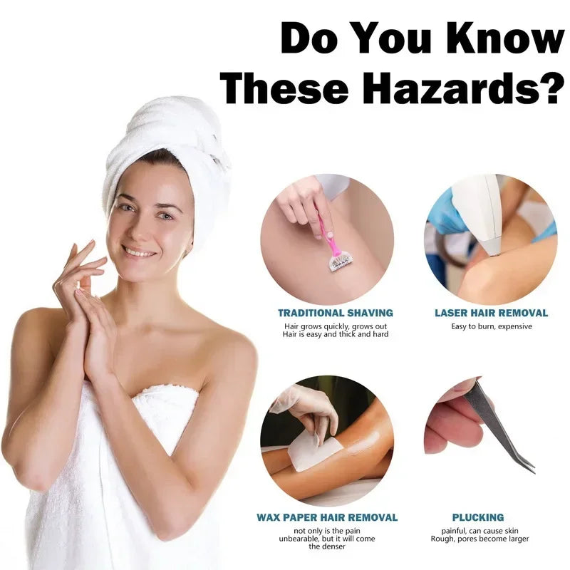HOT Crystal Painless Physical Hair Removal