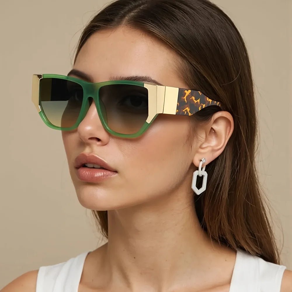Colorful Decorated Gradient Sunglasses