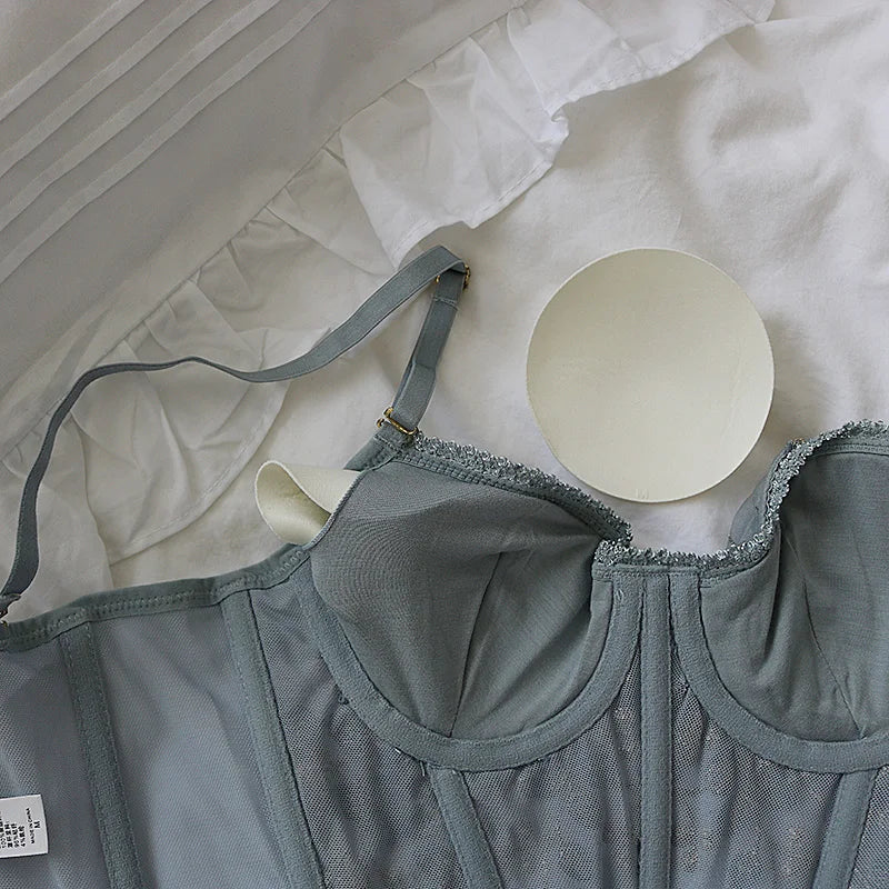 Three-dimensional embroidered sexy bra lingerie