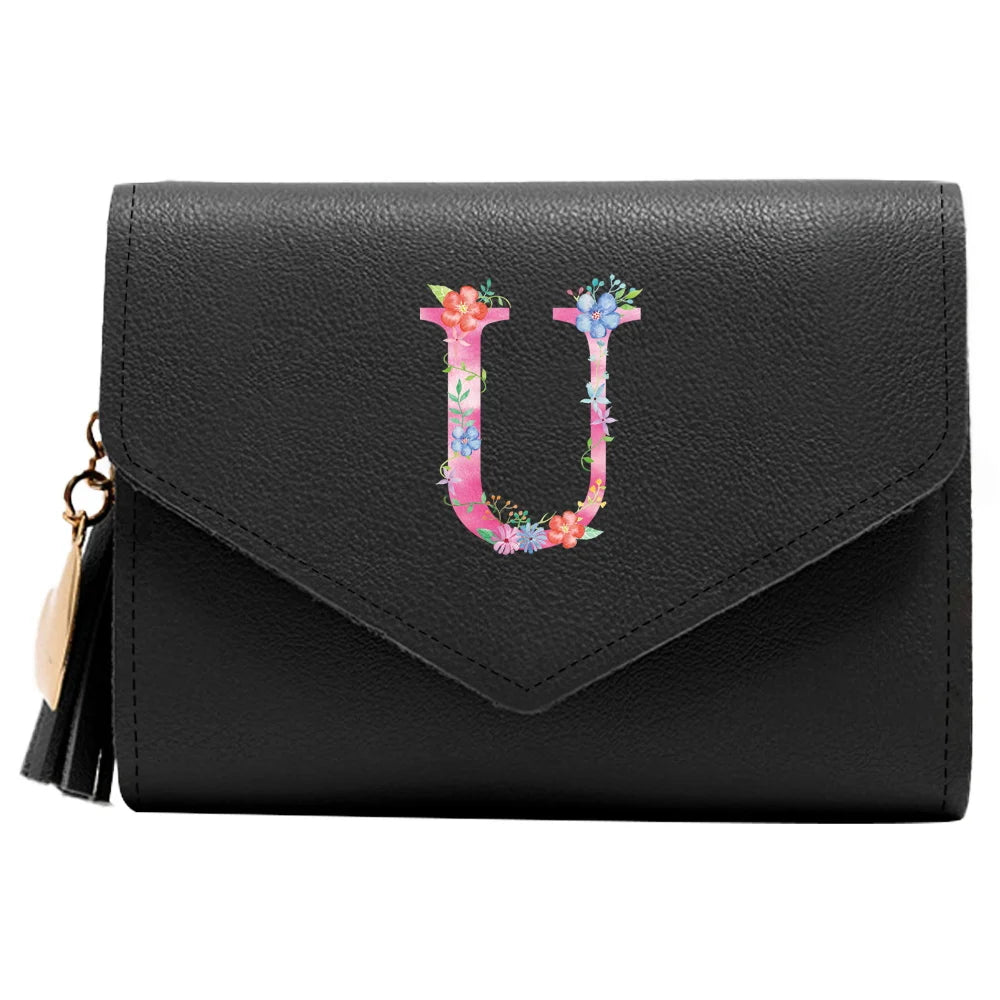 Mini Letter Slim Credit Card Holder Wallet