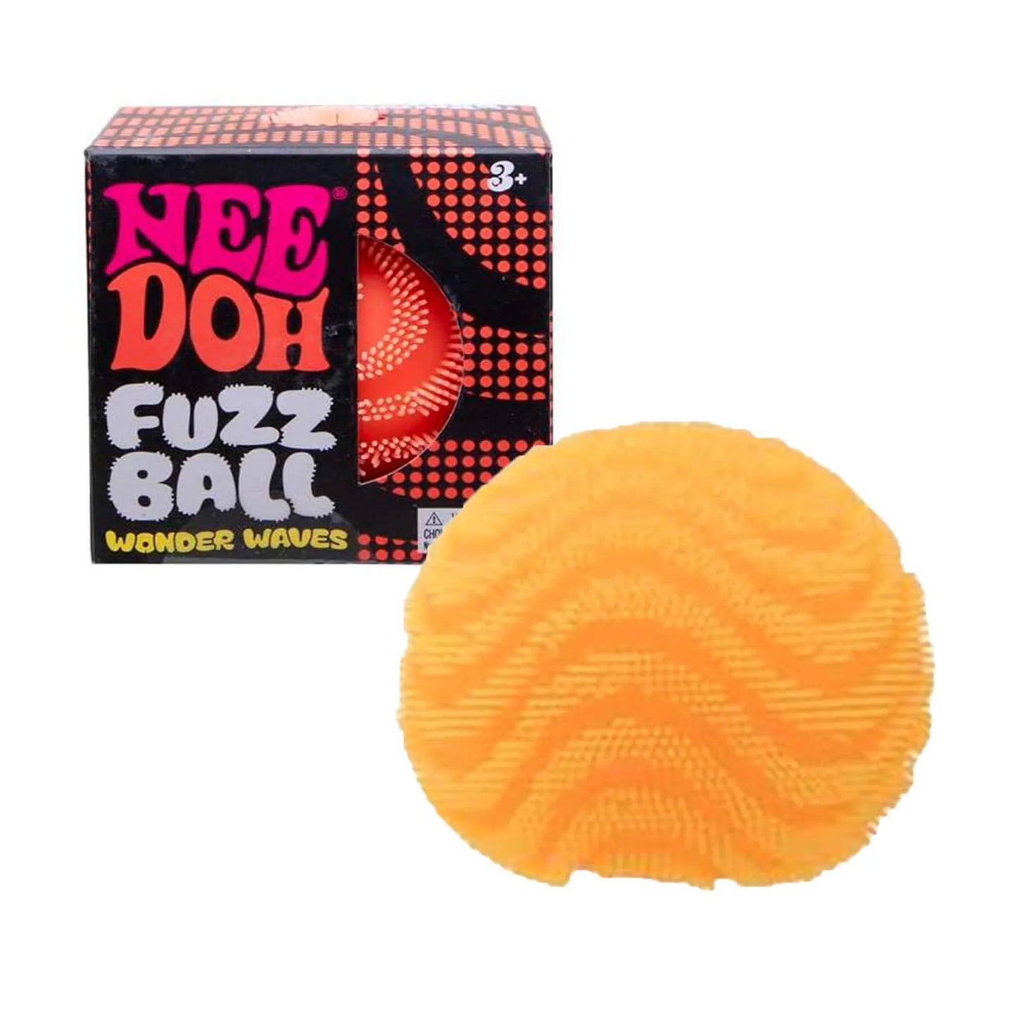 Nee Doh Fuzz Ball Wonder Waves Sensory Squeeze Toy