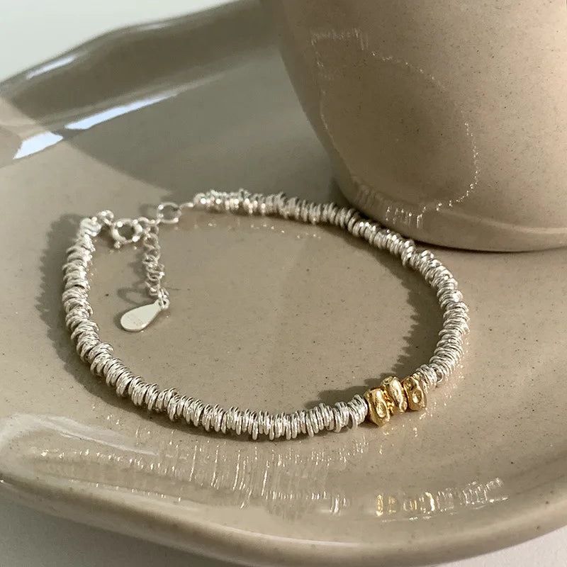 925 Sterling Silver Bangle Bracelet Set